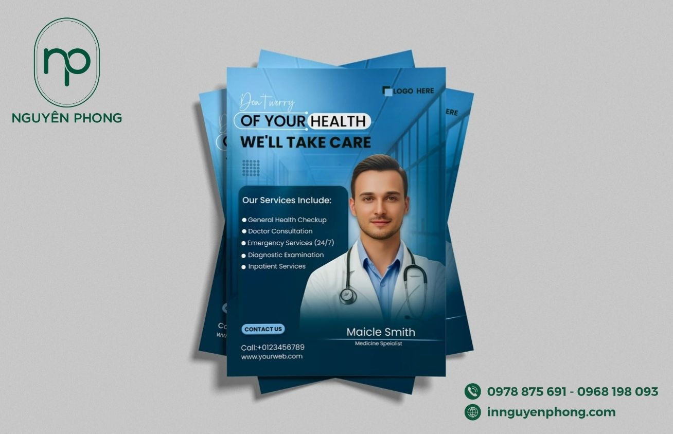 In tờ rơi bảo hiểm xã hội tự nguyện